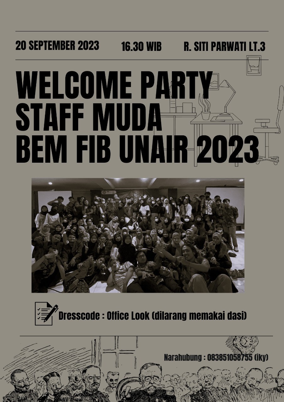 Welcome Party BEM FIB Unair 2023