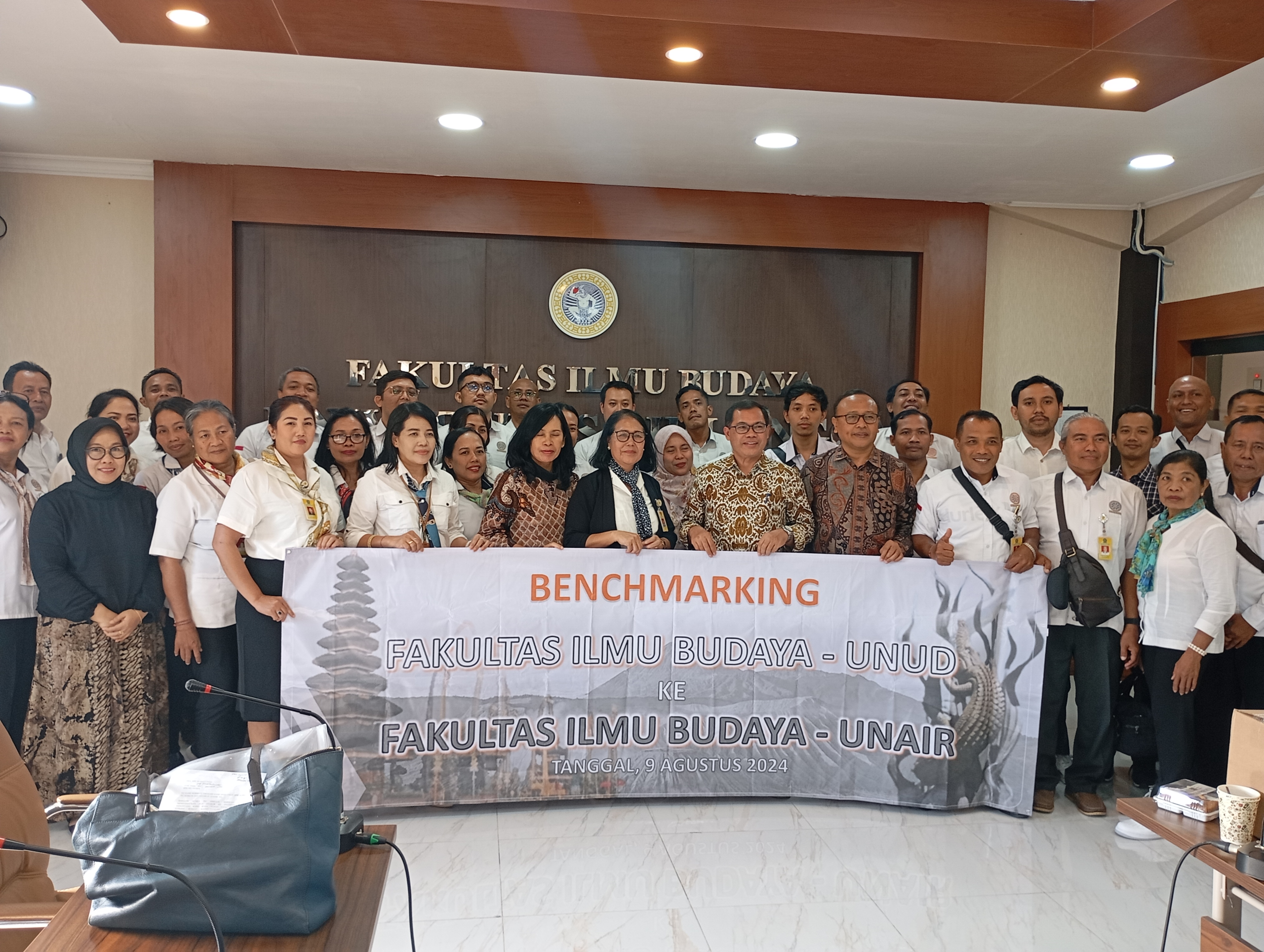 FIB UNAIR Welcomes Visit from FIB UNUD to Discuss PTN-BH